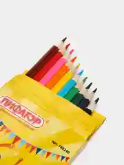 Алый карандаши цветные ПИФАГОР "Сказочный мир", 12 цветов, картонная упаковка