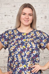 Халат для дома женский, на пуговицах