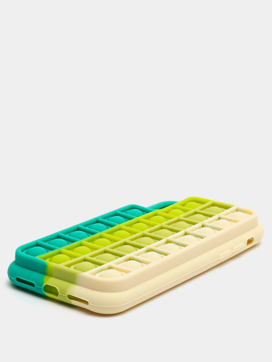 Бирюзовый чехол POP IT для IPHONE X