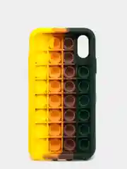 Зеленый чехол POP IT для IPHONE X