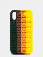 Зеленый чехол POP IT для IPHONE X