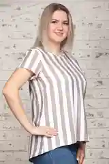 Белый футболка женская, хлопок