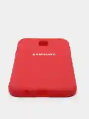 Чехол-бампер для Samsung Galaxy J5 2017, с логотипом, красный