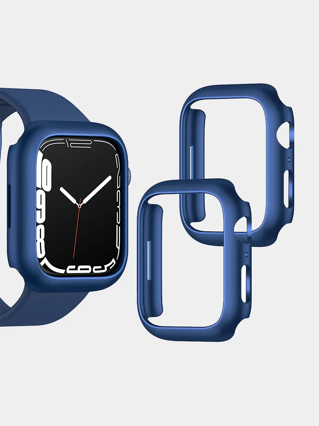 Прозрачный бампер для Apple Watch 7 8