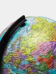 Глобус Земли политический с подсветкой, 210 мм