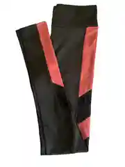 Коралловый меланж легинсы для фитнеса и спорта
