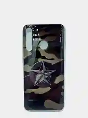 Бежевый чехол для Samsung A71, A02S, A02, M30S, M21, рисунок