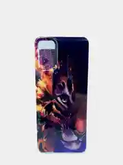 Багровый чехол для Samsung A71, A02S, A02, M30S, M21, рисунок