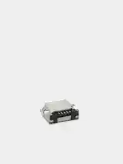 5 штук Гнездо micro-USB 2 крепежа на плату края с загибом
