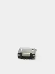 5 штук Гнездо micro-USB 2 крепежа на плату края с загибом