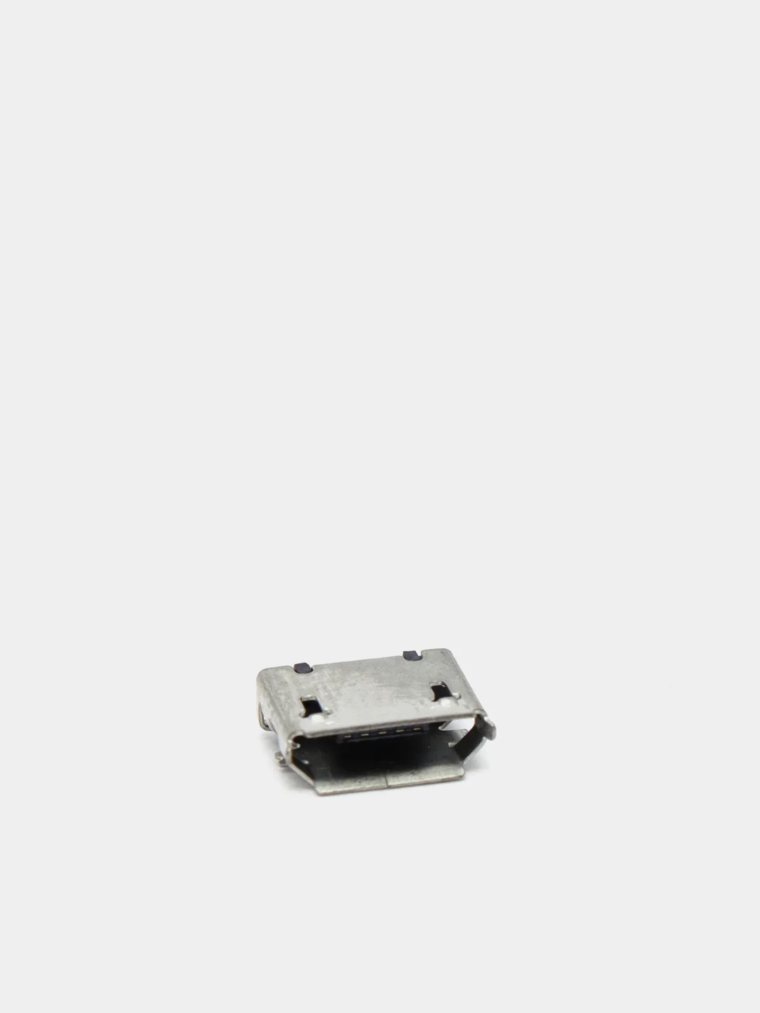 5 штук Гнездо micro-USB 2 крепежа на плату края с загибом