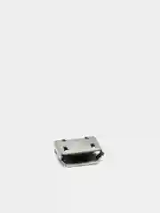 5 штук Гнездо micro-USB 2 крепежа на плату края с загибом