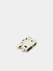 10 штук Гнездо micro-USB 4 крепления в плату микроюсб