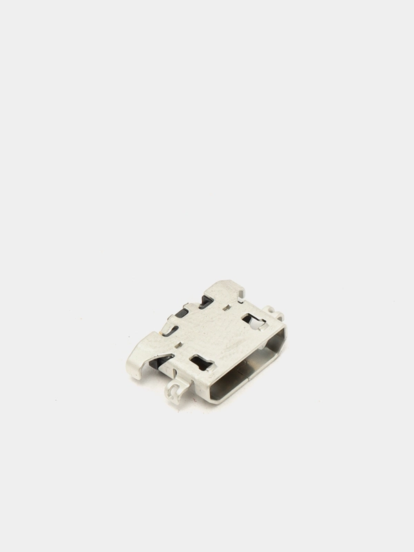 10 штук Гнездо micro-USB 4 крепления в плату микроюсб