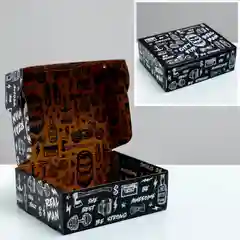 Коробка сборная, двухсторонняя