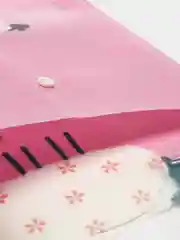 Угольный папка с принтом вертикальная