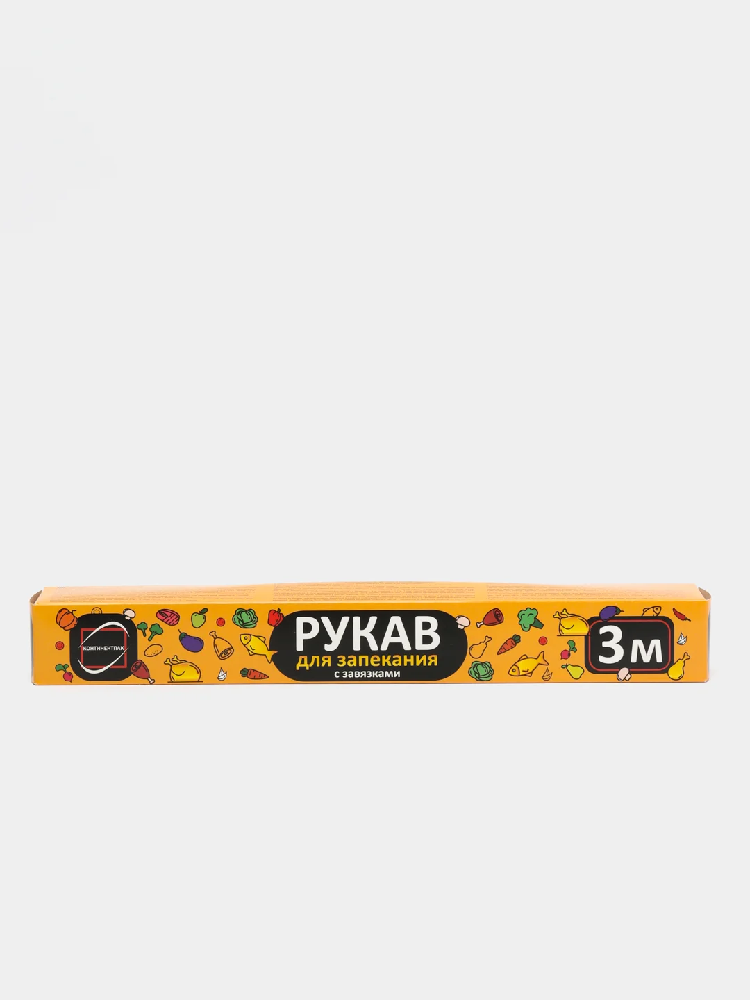 Рукав для запекания  с завязками "Континетпак", 3 м х 30 см