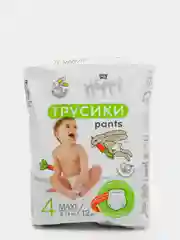 Подгузники-трусики Bella Baby Happy Maxi, размер 4, 8-14 кг, 12 штук