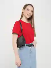 Черный женская сумка через плечо/Летняя сумка