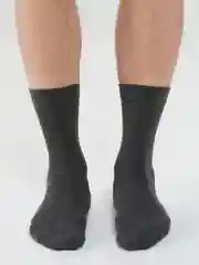Угольный носки мужские классические
