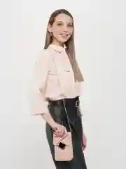 Розовый женская сумка для смартфона