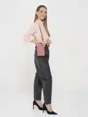 Багровый женская сумка-кошелек