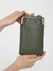 Зеленый женская сумка-кошелек