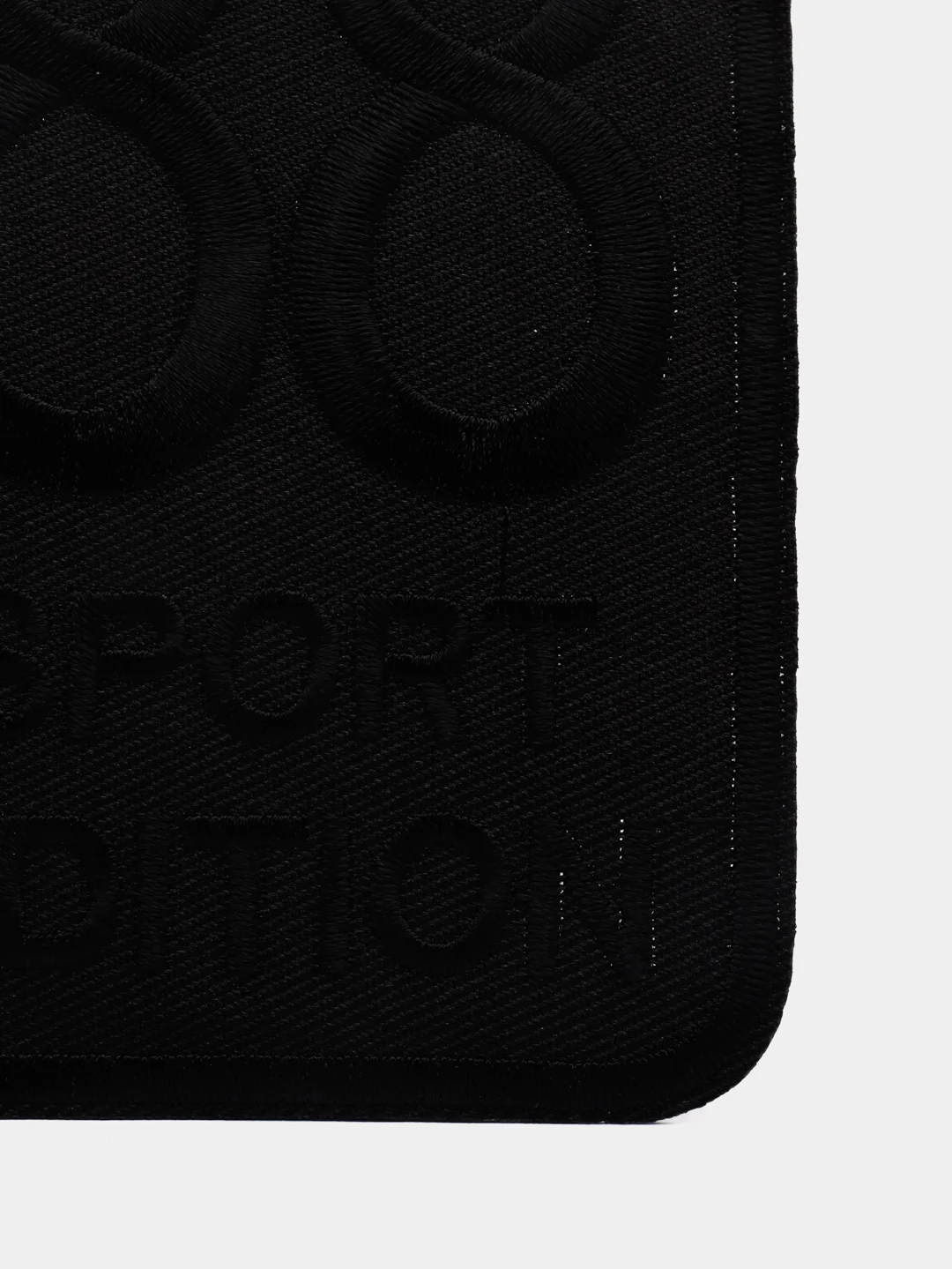 Термоаппликация Sport, 11,5 х 7,7 см, цвет чёрный, 1 штука