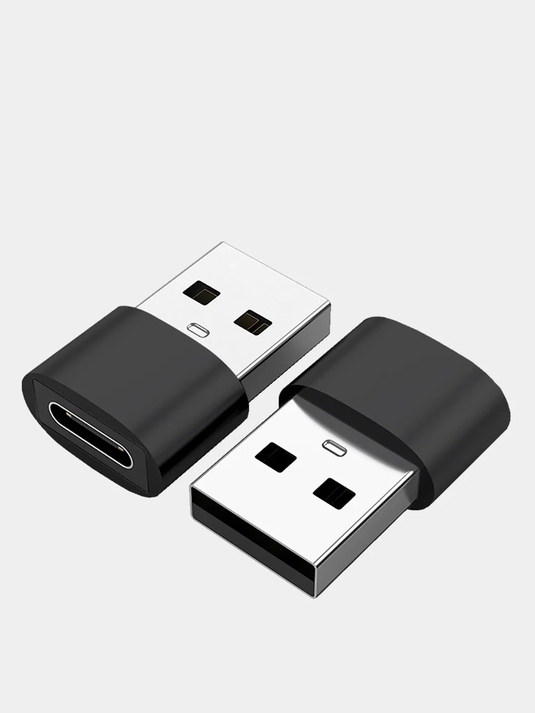 Адаптер-переходник USB Type-C на USB-A OTG купить по цене 105 ₽ в  интернет-магазине Магнит Маркет