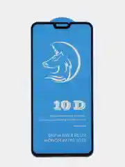 Черный защитное стекло STiX 10D Honor 8X/9X Lite/Y9 2019/ENJOY 9+ с рамкой, черное в упаковке