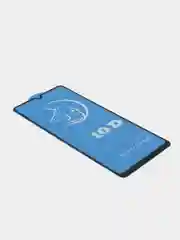 Черный защитное стекло STiX 10D Samsung A42 с рамкой, черное в упаковке