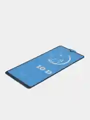 Черный защитное стекло STiX 10D Samsung A42 с рамкой, черное в упаковке