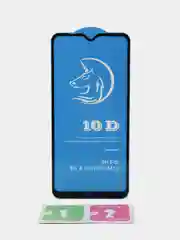Черный защитное стекло STiX 10D Samsung A10S/A10/M10 с рамкой, черное в упаковке