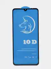 Черный защитное стекло STiX 10D Xiaomi Mi 9 с рамкой, черное в упаковке