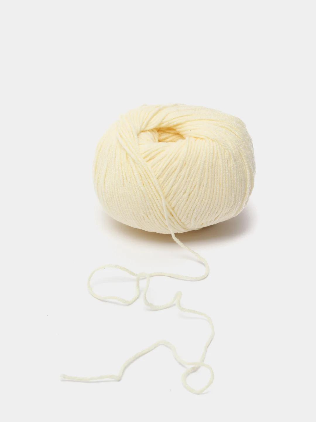 Светло-жёлтый пряжа Alize Cotton Gold Hobby New, 50 г