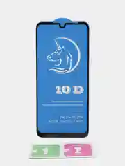 Черный защитное стекло STiX 10D Xiaomi Redmi Note 7/Note 7 Pro с рамкой, черное в упаковке