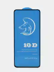 Черный защитное стекло STiX 10D Honor Y9A с рамкой, черное в упаковке