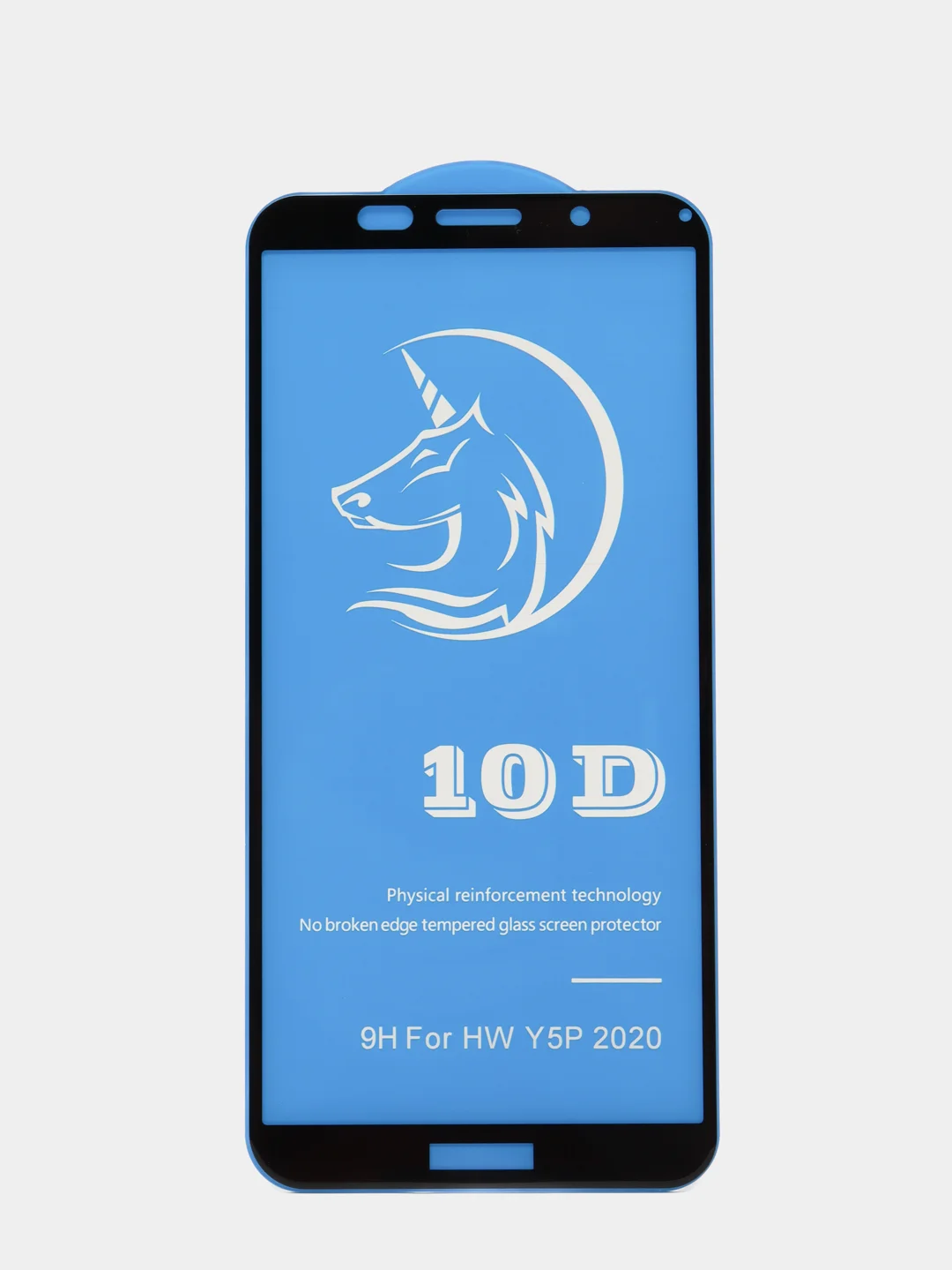 Черный защитное стекло STiX 10D Honor 7A/7S/9S/Y5 Lite/Y5P 2020 с рамкой, черное в упаковке