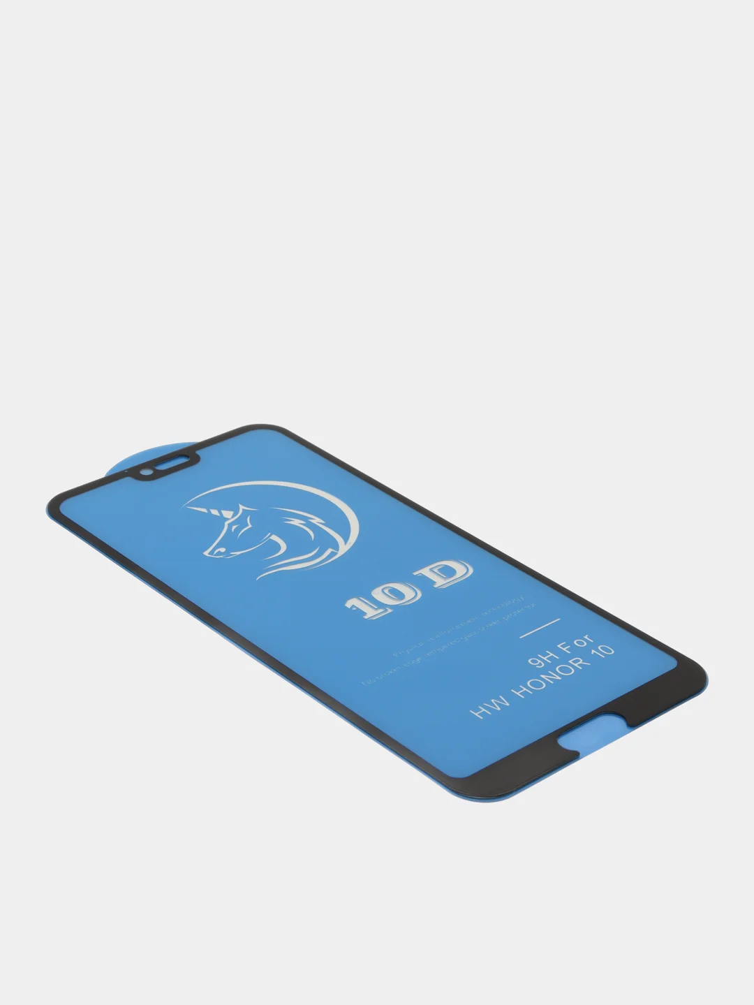 Черный защитное стекло STiX 10D Honor 10 с рамкой, черное в упаковке