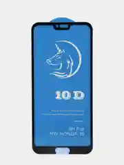 Черный защитное стекло STiX 10D Honor 10 с рамкой, черное в упаковке