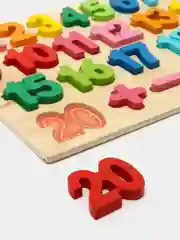 Деревянные вкладыши, цифры
