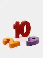 Деревянные вкладыши, цифры