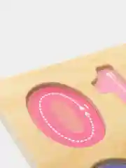 Деревянные вкладыши, цифры