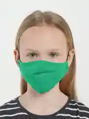 Лесной зеленый маска тканевая, двуслойная
