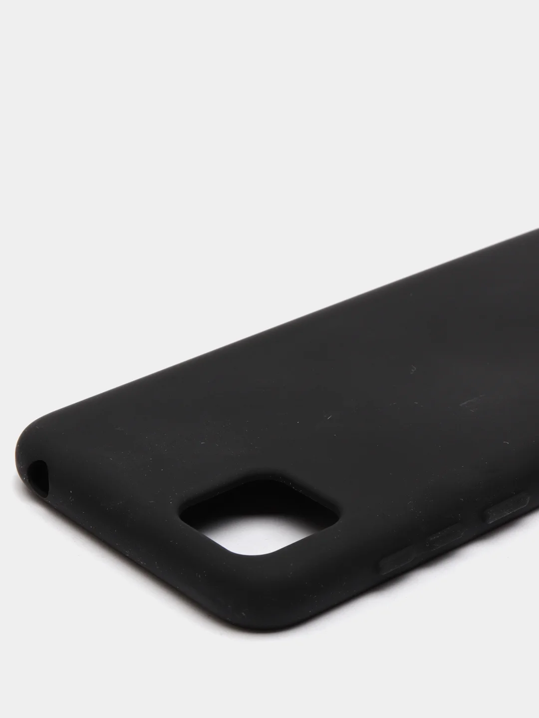 Черный чехол Silikone Case HONOR 9A / HUAWEI P40 LITE E / HONOR 9C, HONOR 9S / HUAWEI Y5P