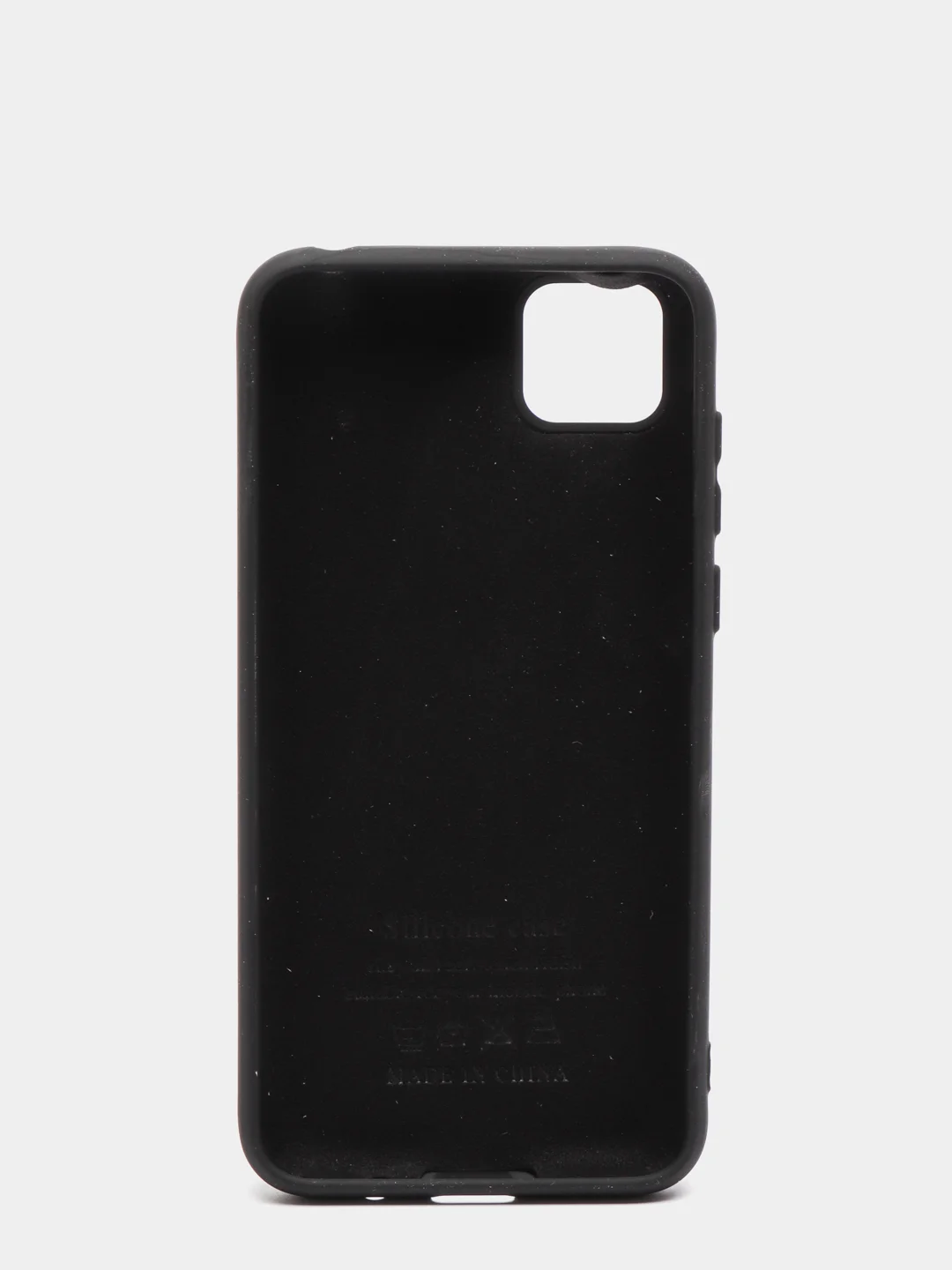Черный чехол Silikone Case HONOR 9A / HUAWEI P40 LITE E / HONOR 9C, HONOR 9S / HUAWEI Y5P