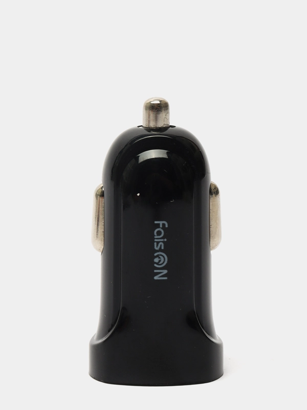 Блок питания автомобильный 1 USB FaisON, C-41, Level, 2400mA, пластик, QC3.0, цвет: чёрный