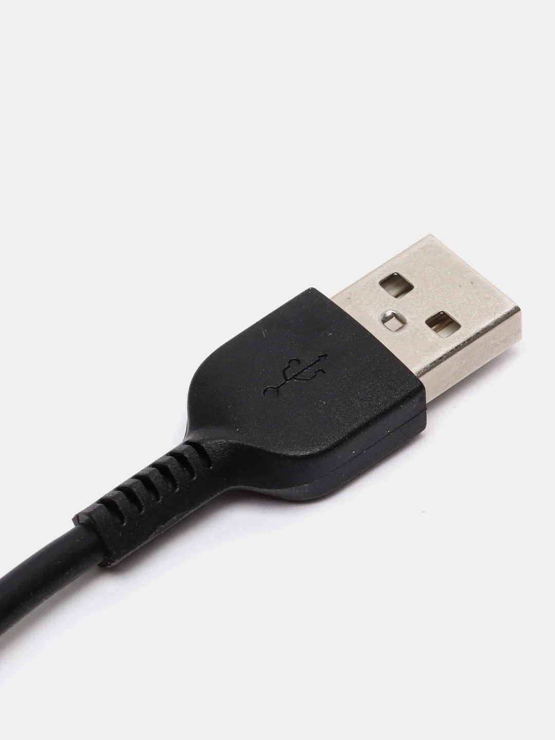 Черный кабель Type-C Hoco Flash charging cable  X20