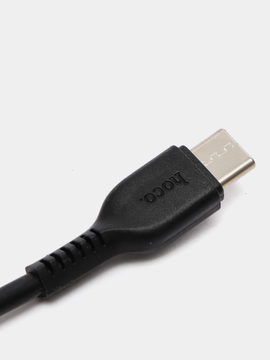 Черный кабель Type-C Hoco Flash charging cable  X20