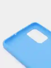 Голубой силиконовый чехол для Samsung